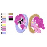 Fantasy Pinkie Pie My Little Pony Embroidery Design